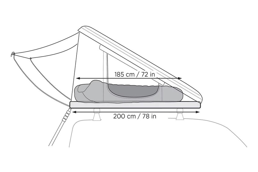 Thule Basin Wedge Hardshell daktent