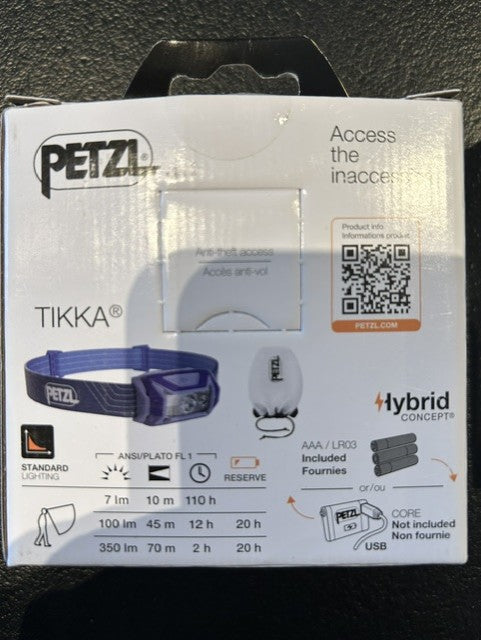 Petzl TIKKA Discover series 350 LUMEN