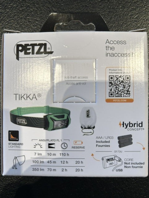 Petzl TIKKA Discover series 350 LUMEN