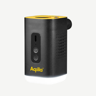 Aqiila Airbird C2. Draagbare Airpump met Ingebouwde LED-Lamp voor Fiets, Auto & Outdoor