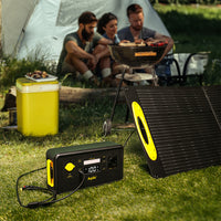 Aqiila Sunbird P200 – 200W Draagbaar Opvouwbaar Zonnepaneel voor Kamperen & Camper