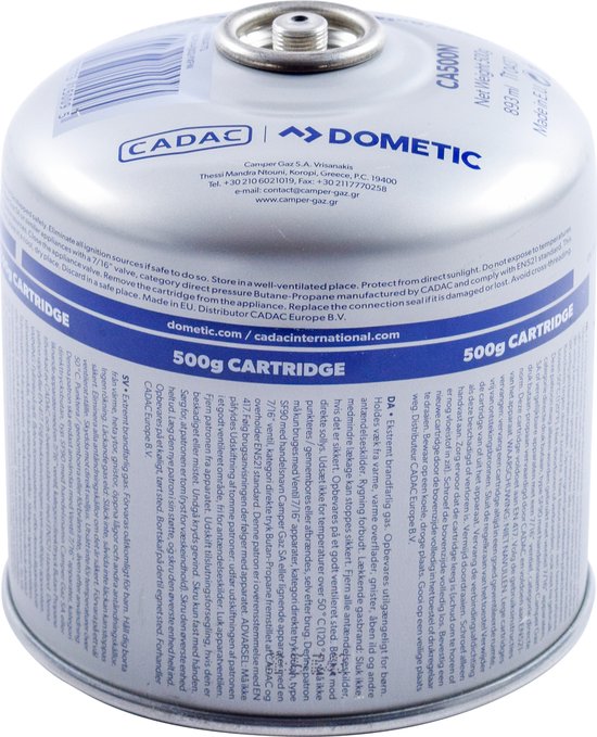 CADAC Dometic - Gascartridge 500g - Gasblikje