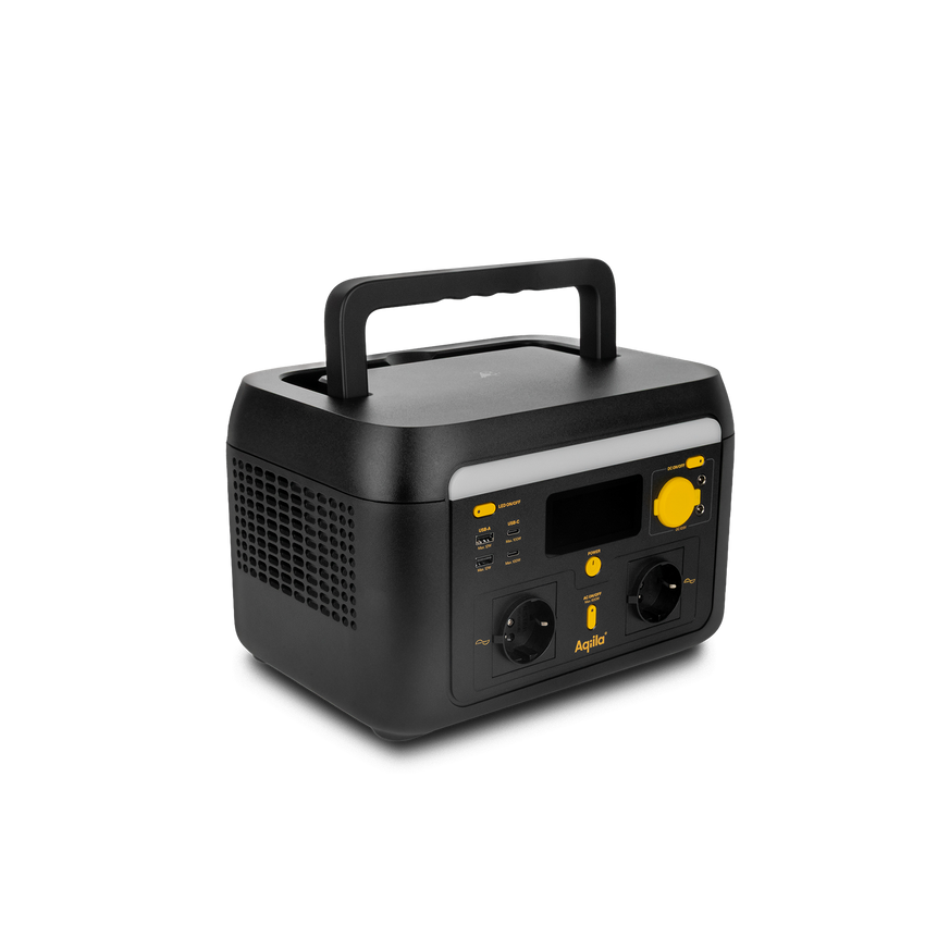 Aqiila Powerbird Draagbare Powerstation 600W | 512Wh LiFePO4 | Solar-Ready & App-Bediening
