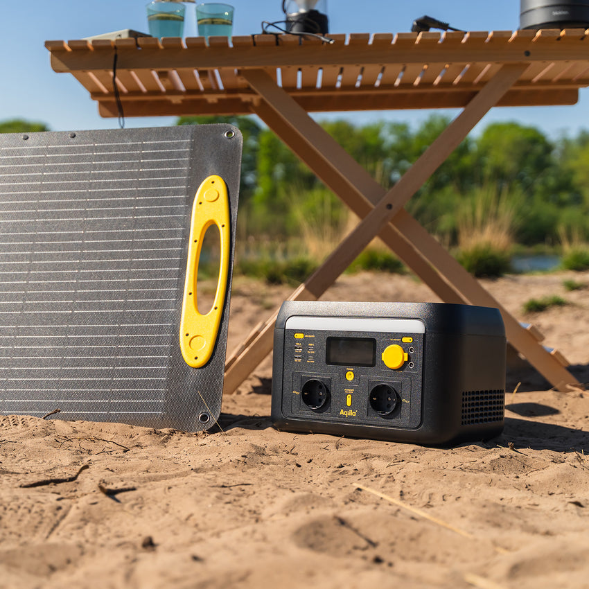 Aqiila Powerbird Draagbare Powerstation 600W | 512Wh LiFePO4 | Solar-Ready & App-Bediening