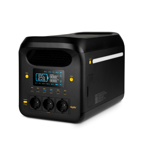 Aqiila Powerbird S1800 v2 – High-Power Draagbare Powerstation 1800W |App & Wi-Fi Bediening