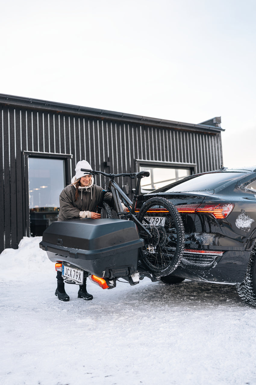 Thule Santu: de trekhaakkoffer voor Thule premium fietsendragers / laatste stuk