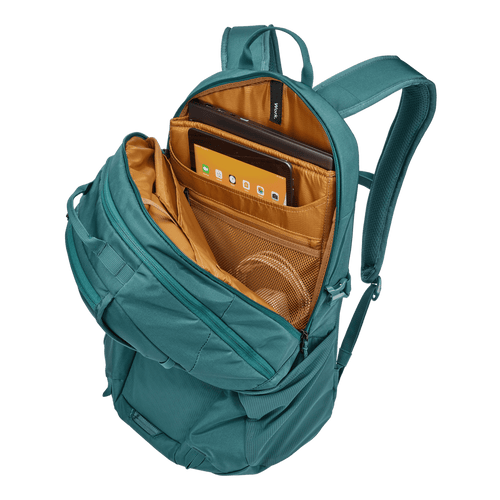 Thule EnRoute Backpack 26L – Mallard Green. De perfecte balans tussen functionaliteit, comfort en stijl