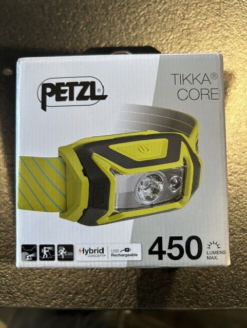 Petzl TIKKA CORE Discover series 450 LUMEN