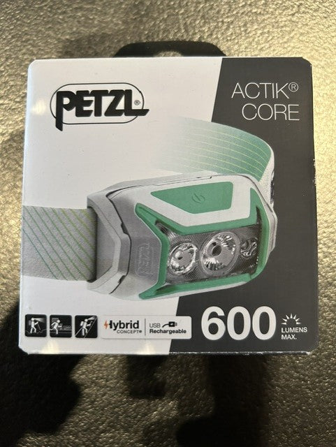 Petzl ACTIK CORE Advanced series 600 LUMEN