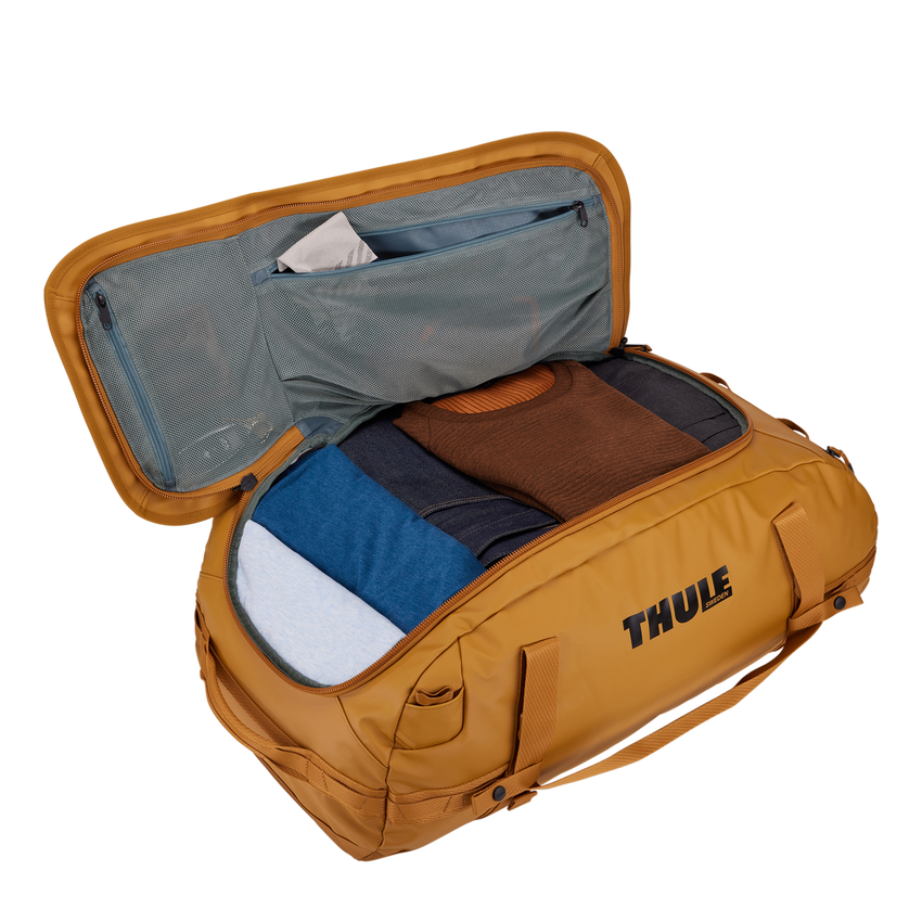 Thule Chasm 70L Duffel Bag – Golden | Ruimte, Stijl en Duurzaamheid