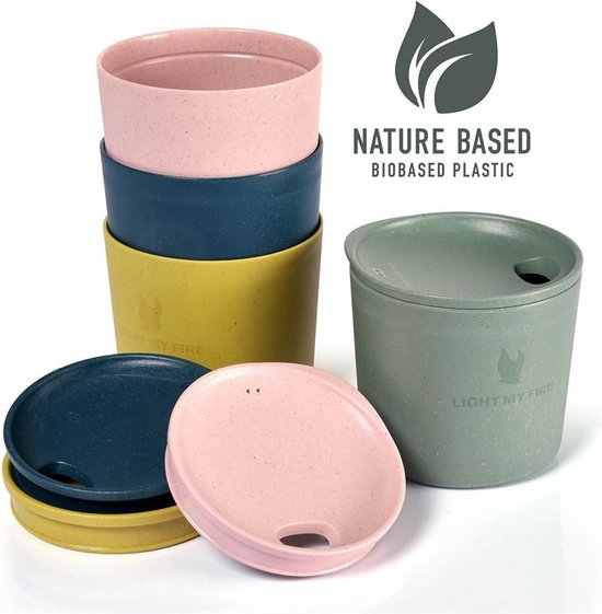 Light My Fire MyCup'n Lid Short 4-pack